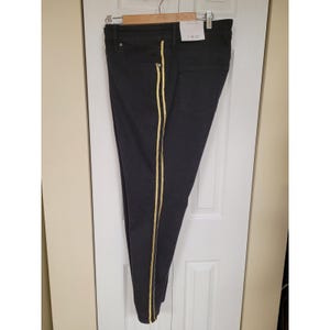 パンツ 00s Armani jeans curb Side Stripe Pants Men's Side Stripe Jeans | boohooMAN USA