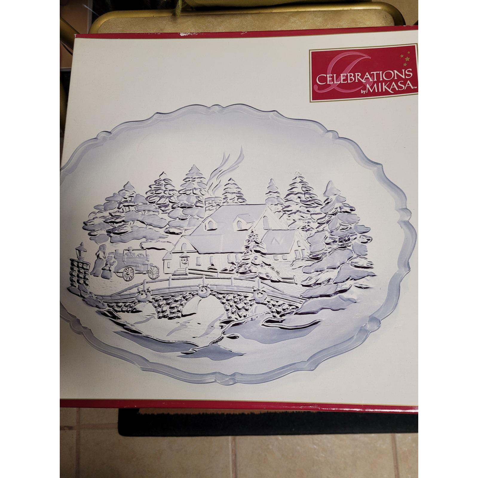 Celebrations by Mikasa Winter/wonderland Collection Round Serving