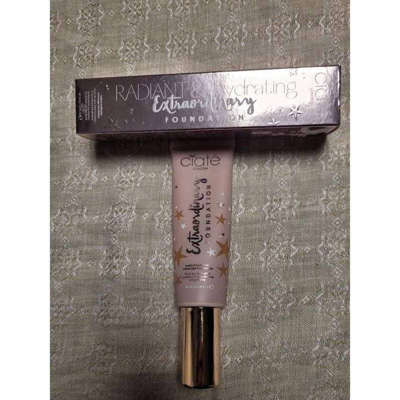 Ciate London Extraordinary Foundation 137N Pebble Radiant Hydrating 1.69oz NEW image 1