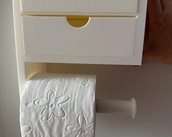Portarrollos de papel higiénico con cajones