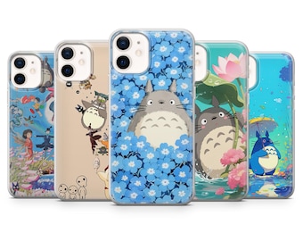 Studio Ghibli Handyhülle Totoro Magic Cover, für iPhone 17 Pro, 16, 15, 14, 13, 12, Samsung S25, S24, S23, S22, A16, A56, A55, Pixel 10 Pro
