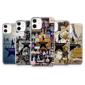 Hamilton Phone Case Broadway Musical Cover for iPhone 17Pro, 16, 15, 14, 13, 12, Samsung S25, S24, S23, S22, A16, A56, A55, Pixel 10 Pro