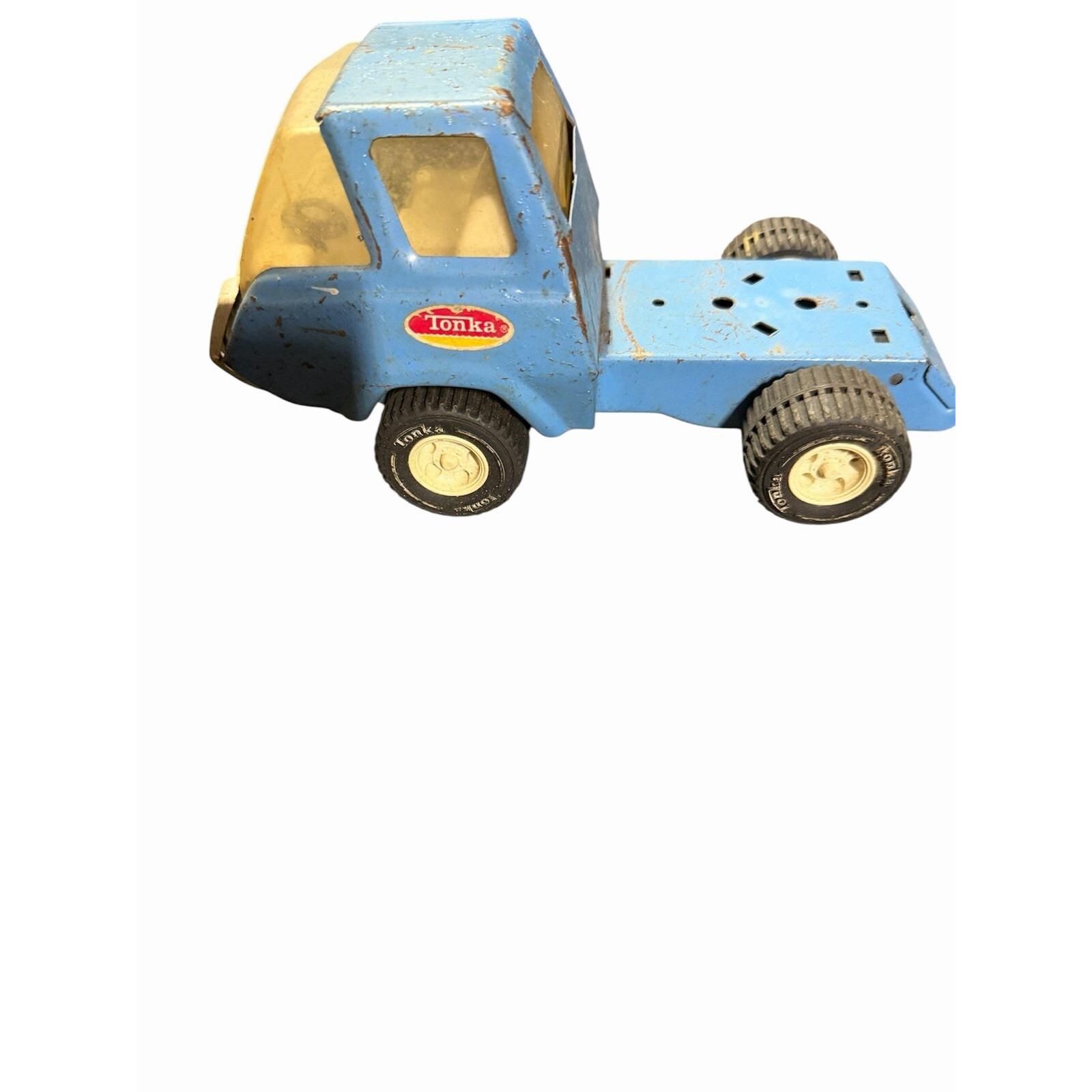 Vintage Blue Tonka Truck - Etsy display picture 1