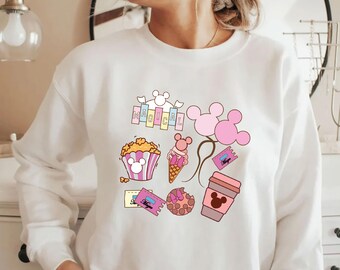 Disneyland Magical Sweatshirt: Disney Castle Crewneck, Magical Disney Trip Sweater