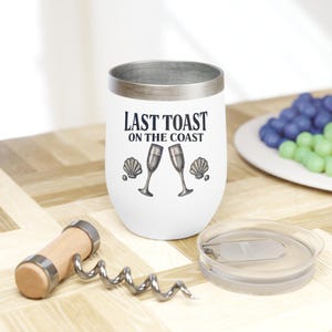 Vaso de vino Coastal Vibes: ¡perfecto para relajarse en la playa!