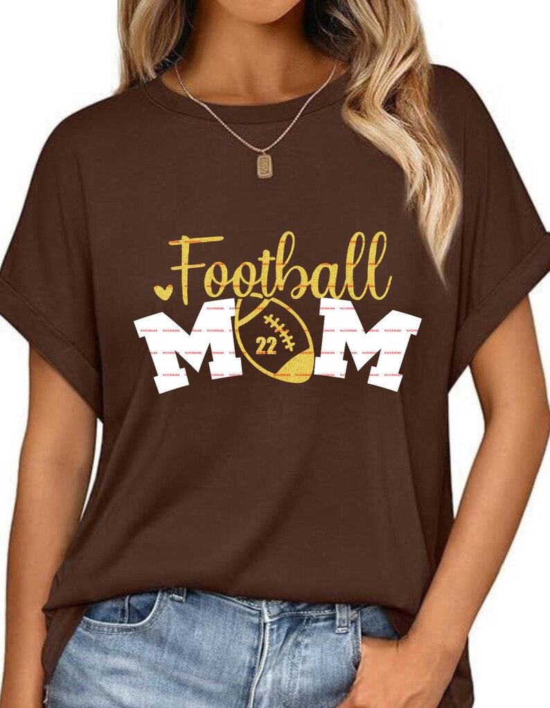 Custom Football Mom Game Day Mom PNG Sports Mom Shirt PNG Sports Mom Shirt png, DIY Player number name, Football Sublimation Design Halloween t shirt PNG design, digital download for fall shirts, sublimation PNG, retro SVG bundle, funny quote printable, wall art, mom life PNG, trending shirt design, instant download clipart, personalized gift for her or him, aesthetic printable, editable file, unique gift idea for Halloween and fall season, Christmas shirts, Watercolor shirt