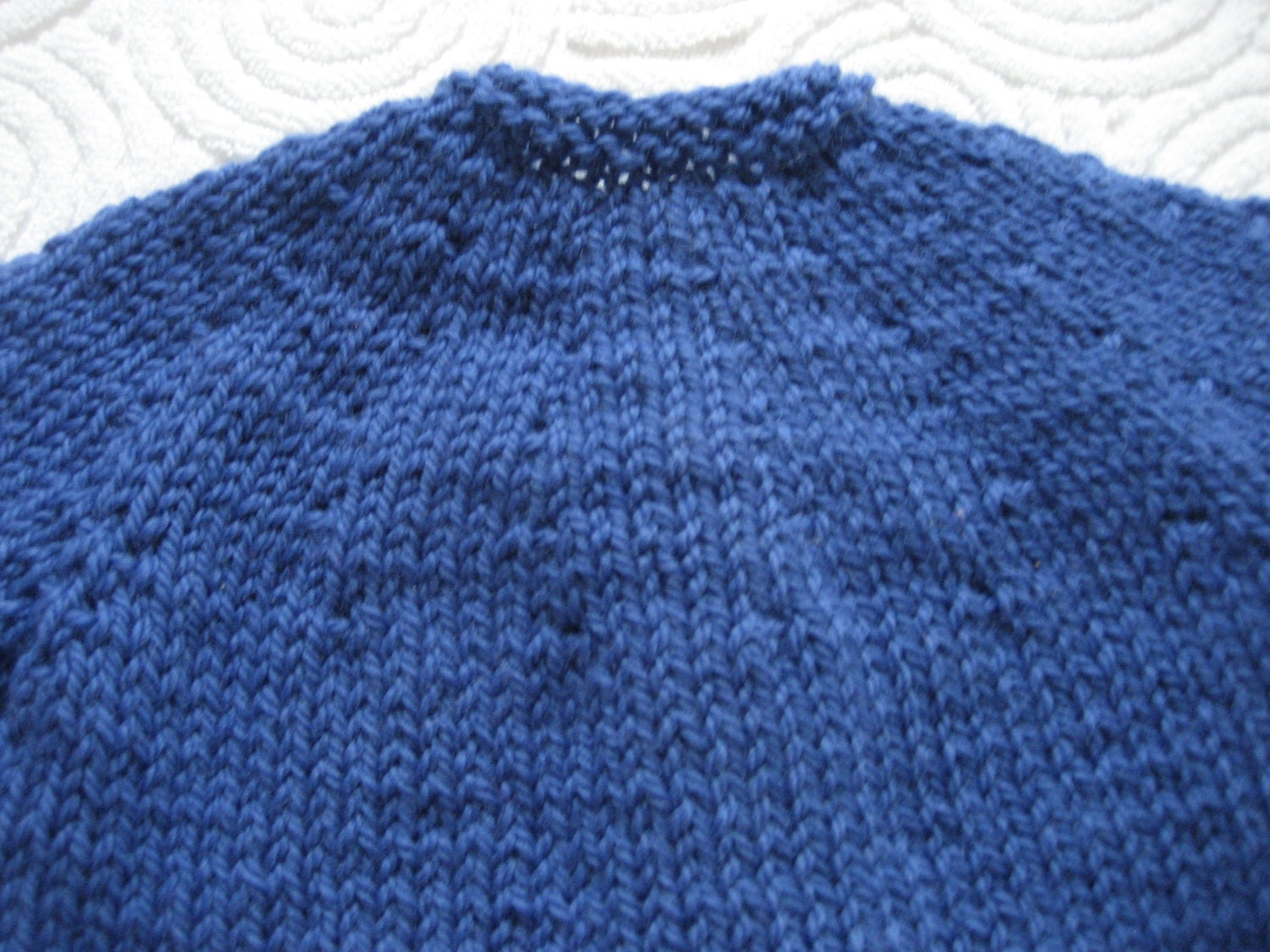 Bebeknits Simple Round Yoke Baby Cardigan Knitting Pattern - Etsy