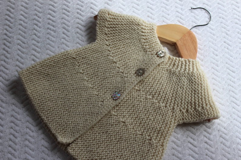 Bebeknits Easy European Summer Baby Cardigan Knitting Pattern - Etsy