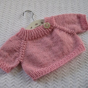 Bebeknits Simple Raglan Round About Seamless Baby Sweater Knitting ...