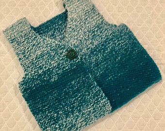 Bebeknits Euro Style Preschool Vest Knitting Pattern