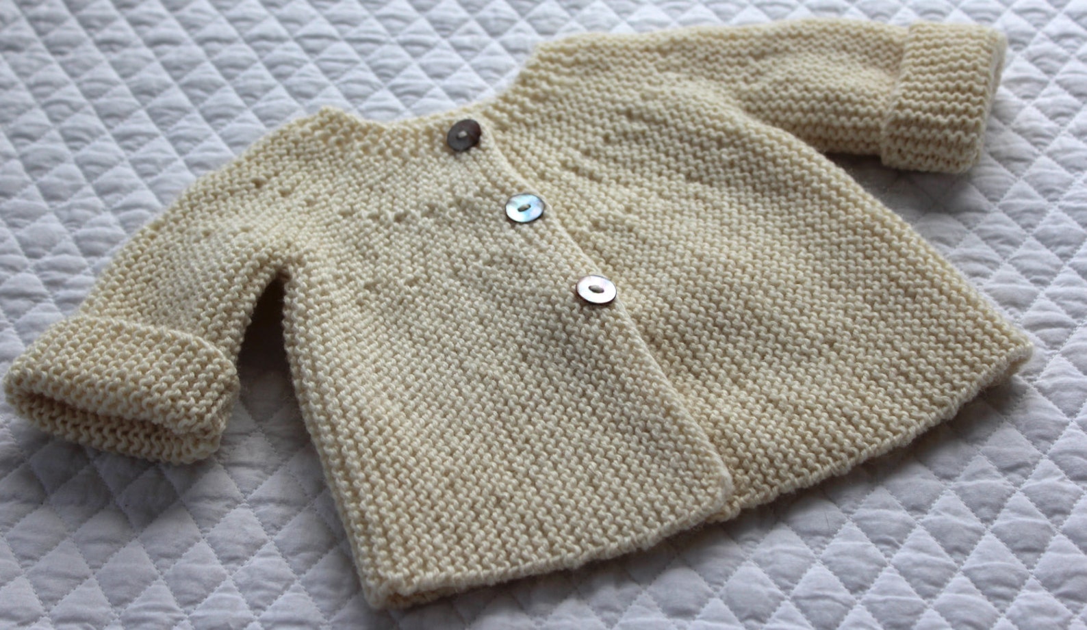 Bebeknits Modern European Baby Cardigan Knitting Pattern Etsy