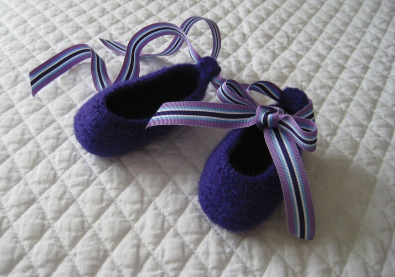 felt ballet slippers