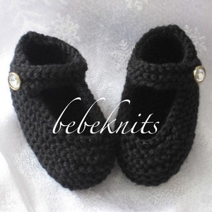 Hand Knit Cashmere Baby Party Shoes