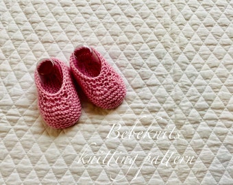 Bebeknits Bettsie Bootie Knitting Pattern