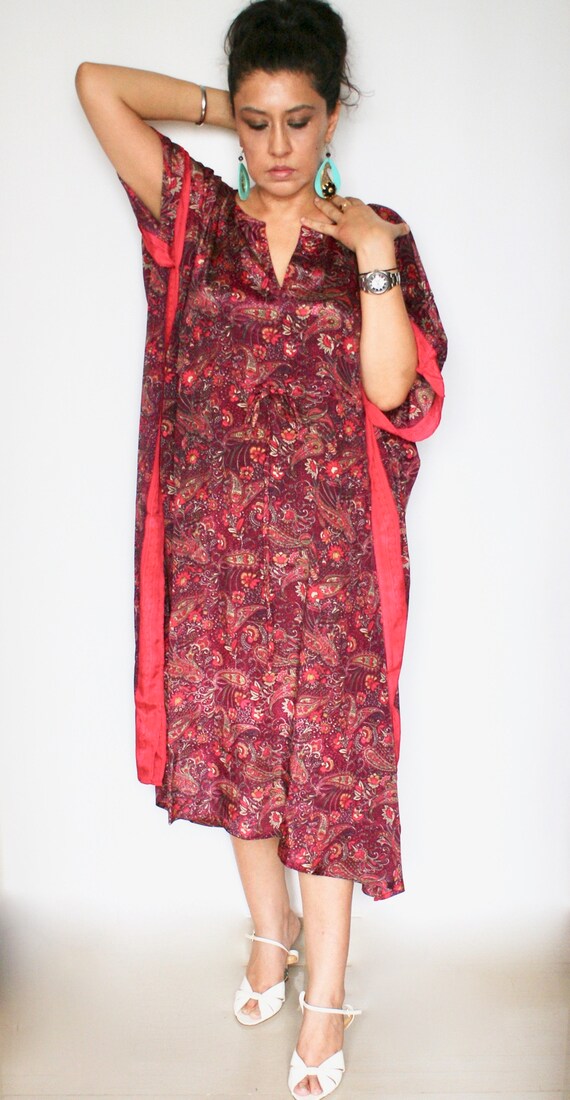 paisley mulberry silk dress Mulberry Silk Paisley Maxi Dress Elegant Sleeveless Summer Dress