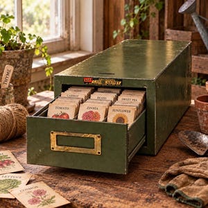 1950's【ASCO NEW YORK】アンティーク スチールファイルボックス Asco File Box - Etsy
