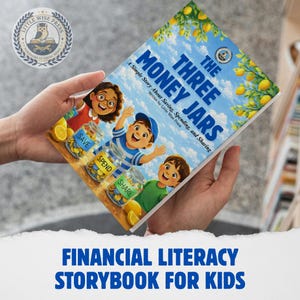 Kids Financial Literacy Storybook | Save Spend Share Money Lesson for Ages 4–9 | Printable Preschool & Elementary Story | Digital Download