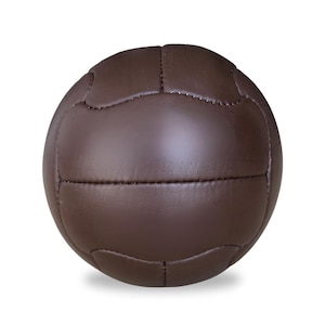 ヴィンテージレザーデュプロT 1950年代サッカーボール - Etsy 日本
