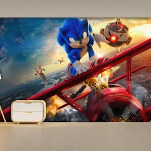 Sonic the Hedgehog Wallpaper: Peel and Stick Kids Room Decor