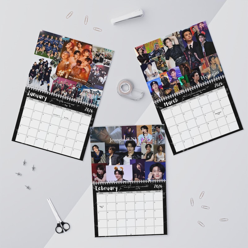 Stray Kids Planner 2026 - Etsy