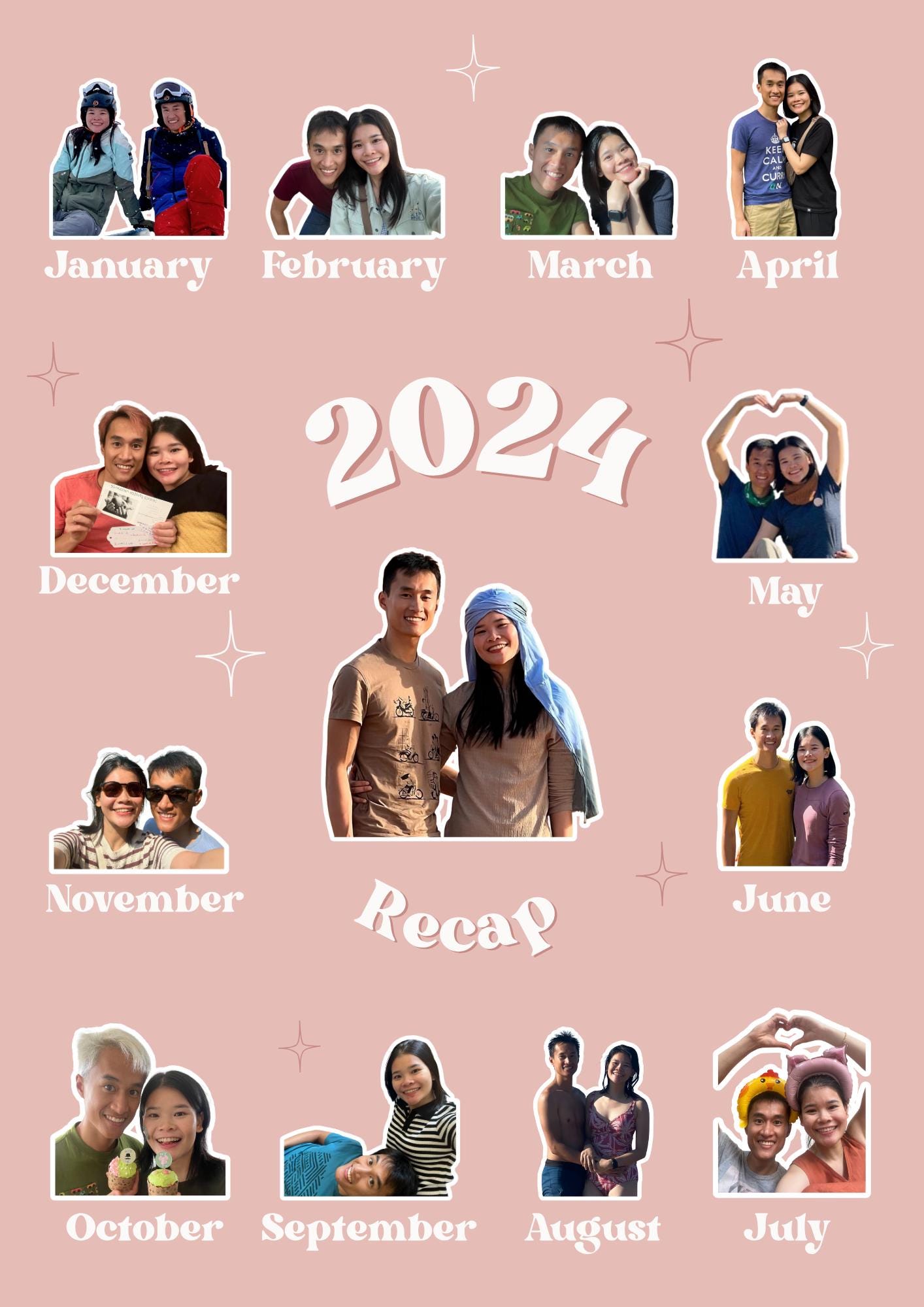 Personalized Couple 3D Floating Photo Memory Frame | Christmas ...