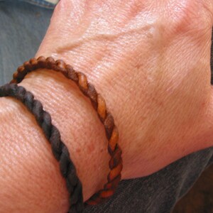 Women's Corded Deerskin Bracelet image 4
