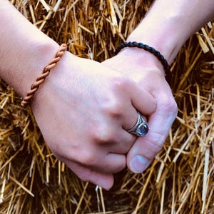 Women's Corded Deerskin Bracelet image 3