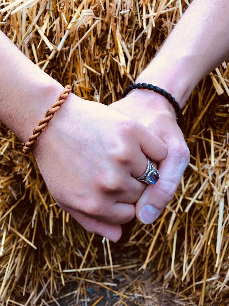 Women's Corded Deerskin Bracelet image 3