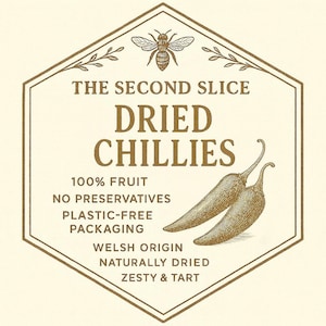 Dried Chillies | Whole Natural Red Chillies for Cooking, Crafts, Decor & Spicy Gifts | Small-Batch, UK Handmade, No Additives.