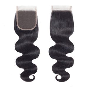 Luxe HD 5x5 Body Wave Closure – Pre-Plucked, Human Hair, Transparent Lace, Soft Wave Pattern, Wig & Sew-In Ready