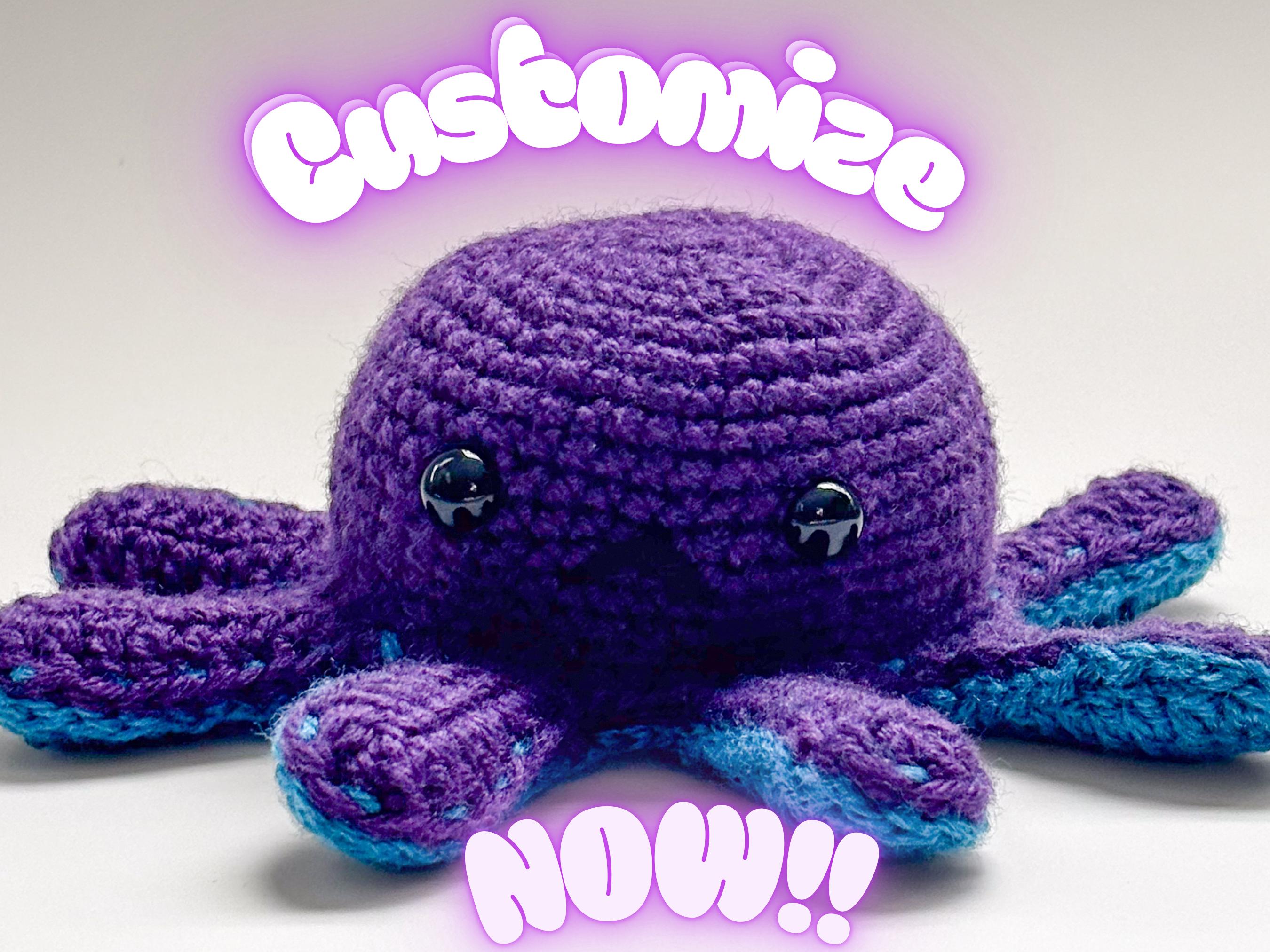 Octopus Plush Toy Pulpos Reversibles Shein Juguete Pulpito