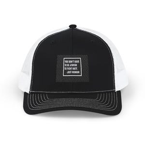 Stylish Snapback Trucker Cap with Inspiring Embroidery, Unisex Adjustable Hat, Outdoor Fashion, Gift for Friends, Trendy Cap