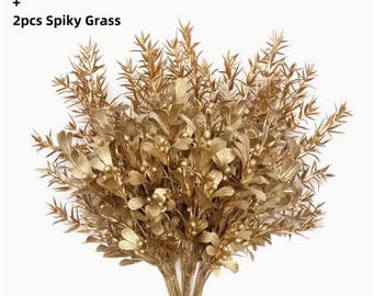 Gold Glitter Mini Liguster Blatt Perlen Strukturierte Weihnachten Blumen  Stem Crafts 36 Zoll - Etsy.de