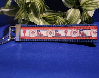 Baseball Wristlet/Key Fob