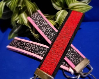 Hearts Wristlet/Key Fob