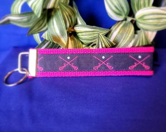 Lacrosse Wristlet/Key Fob