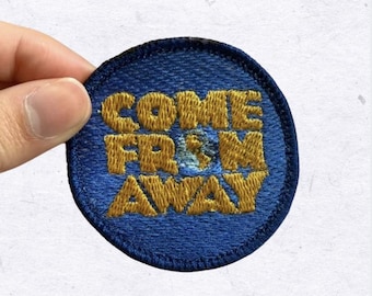 Come From Away Embroidered Patch: Broadway Musical Iron-On Souvenir