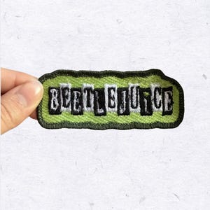Patch bordado termocolante do musical Beetlejuice: Broadway