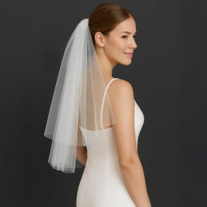 Wedding Veils Mid Back - Etsy