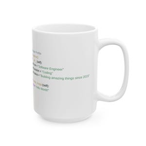 パーソナライズされたPythonコードマグカップ | ソフトウェアエンジニアへのギフト 画像 10