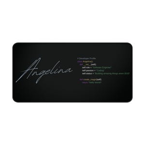 Python Code Desk Mat | Large Programmer Workspace Decor image 4