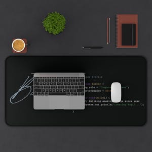 Tapis de bureau pour développeur Java | Tapis de souris avec code, décoration orientée objet image 7