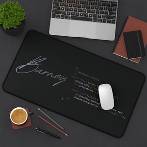 Tapis de bureau pour développeur Java | Tapis de souris avec code, décoration orientée objet image 8