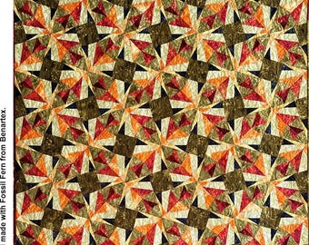 Leaf Riot Quilt Pattern