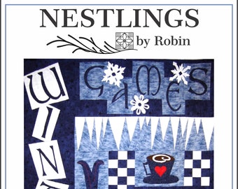 WINTER GAMES Quilt pattern PDF