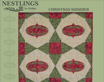 Christmas Shimmer quilt pattern PDF