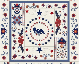 Botanical Beauty: A Sestercentennial Quilt Sampler