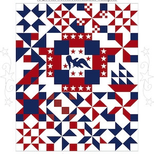 Stars of Peace: A Sestercentennial Quilt Sampler