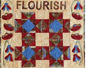 FLOURISH quilt pattern PDF