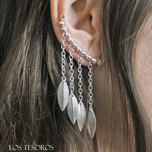 Ear cuff   hojas